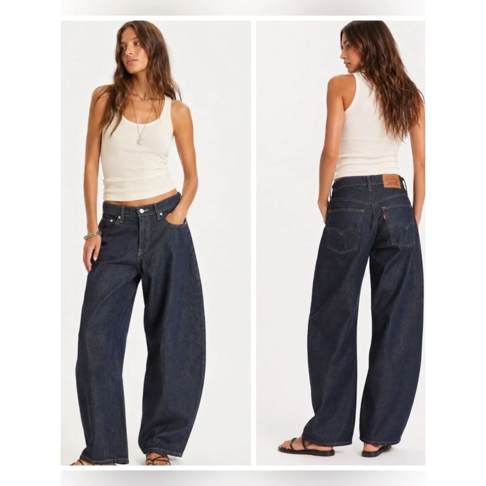Levi's Baggy Dad Barrel Leg Jeans 25